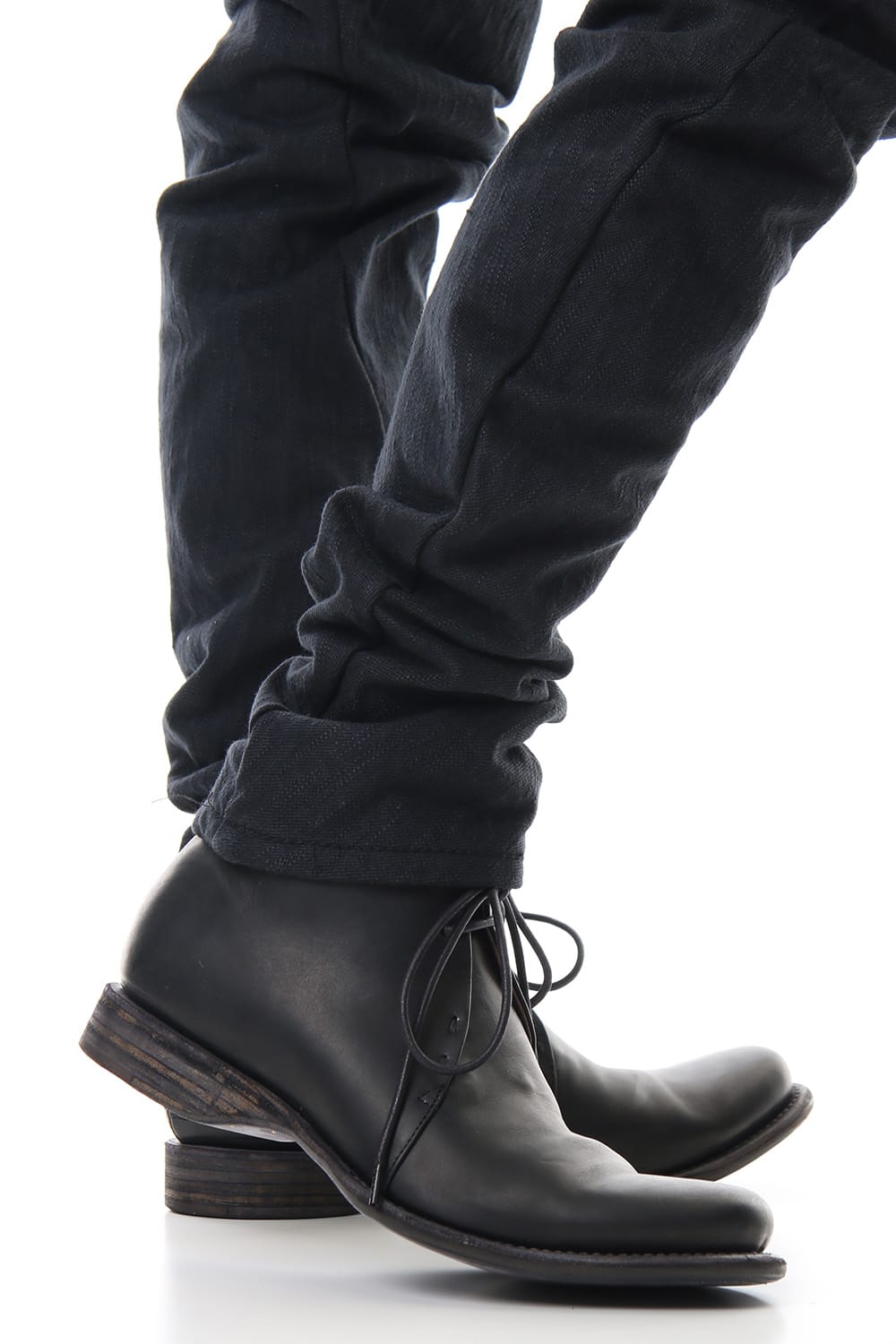 Guidi Calf Back Zip Ankle Boots