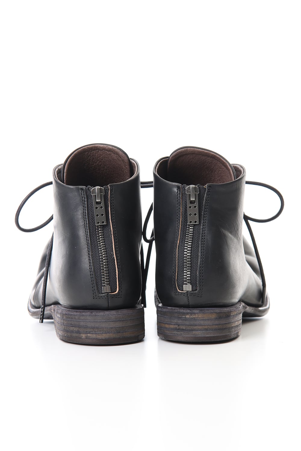 Guidi Calf Back Zip Ankle Boots