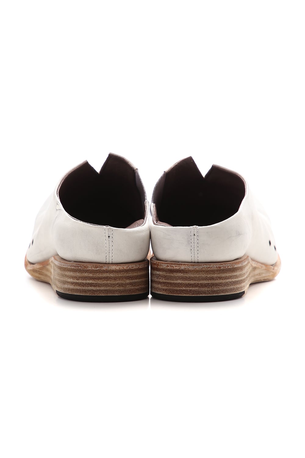 サンダル グイディ カーフ - Dirty White