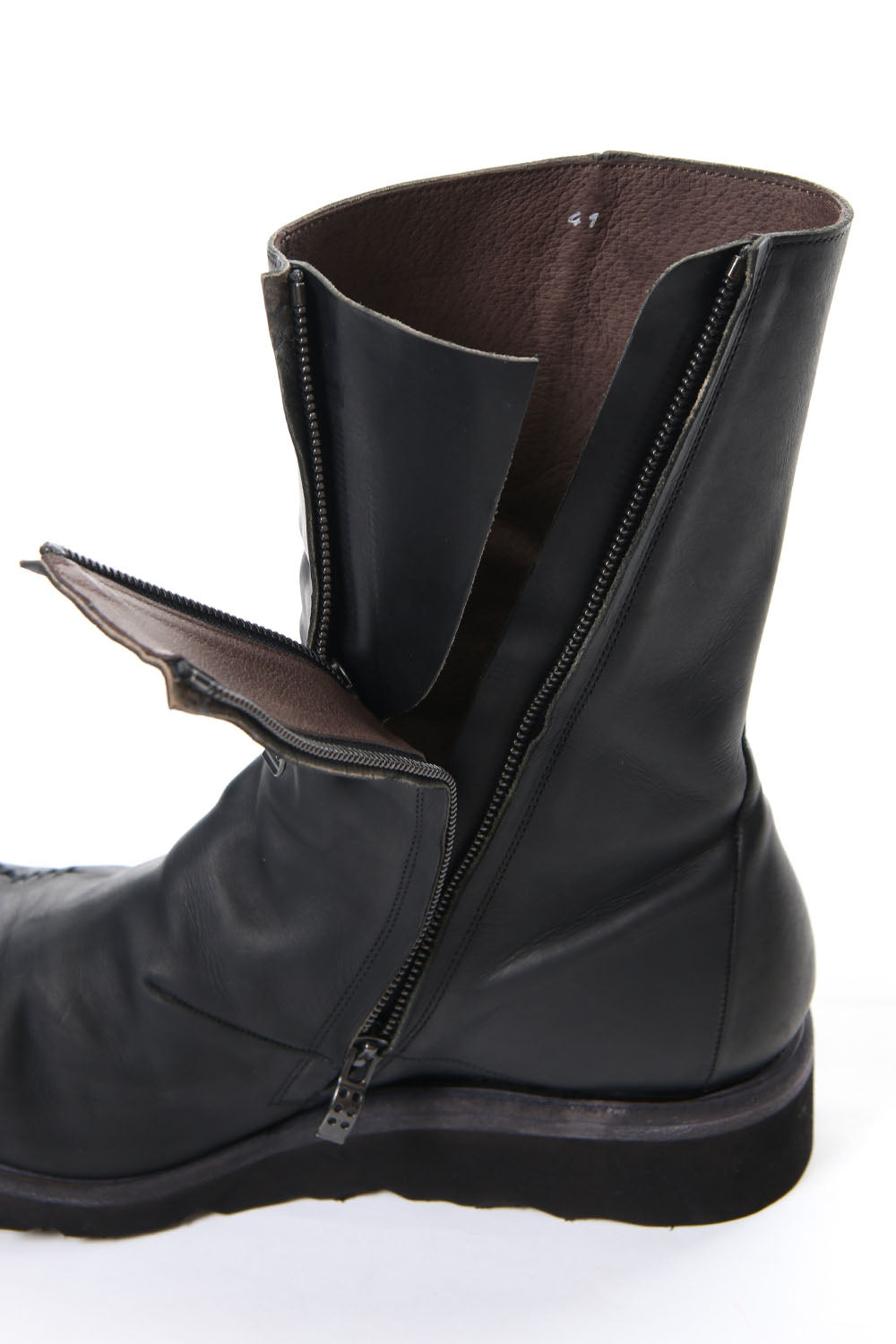 Long Boots Calf Leather (GUIDI)