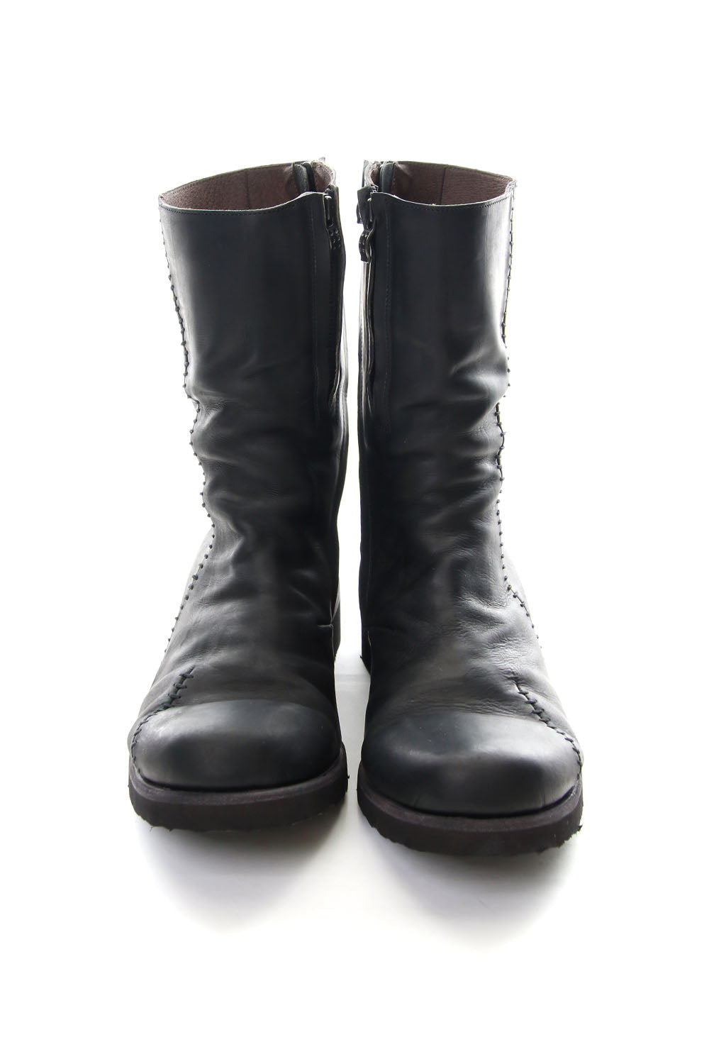Long Boots Calf Leather (GUIDI)
