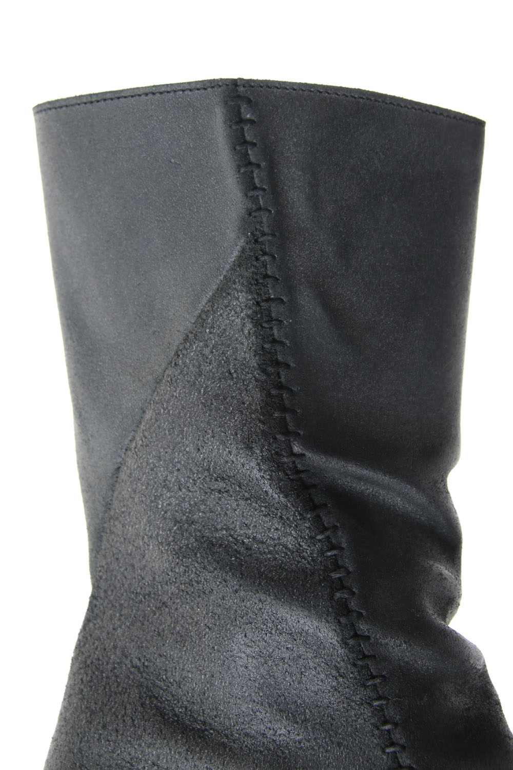 Long Boots Reverse Calf Leather (GUIDI)