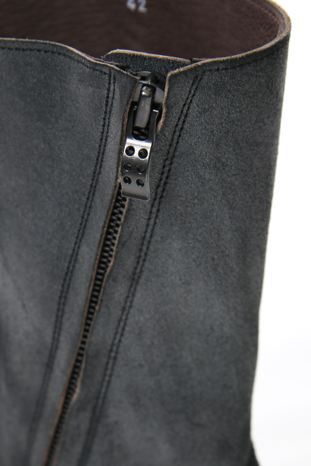 Long Boots Reverse Calf Leather (GUIDI)