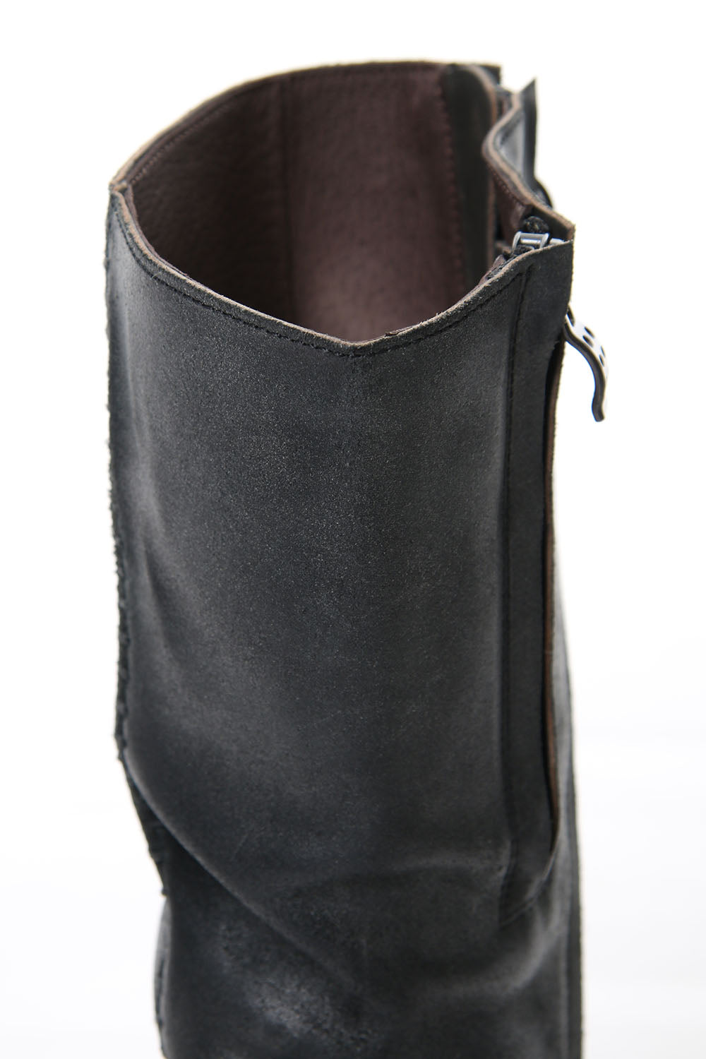 Long Boots Reverse Calf Leather (GUIDI)
