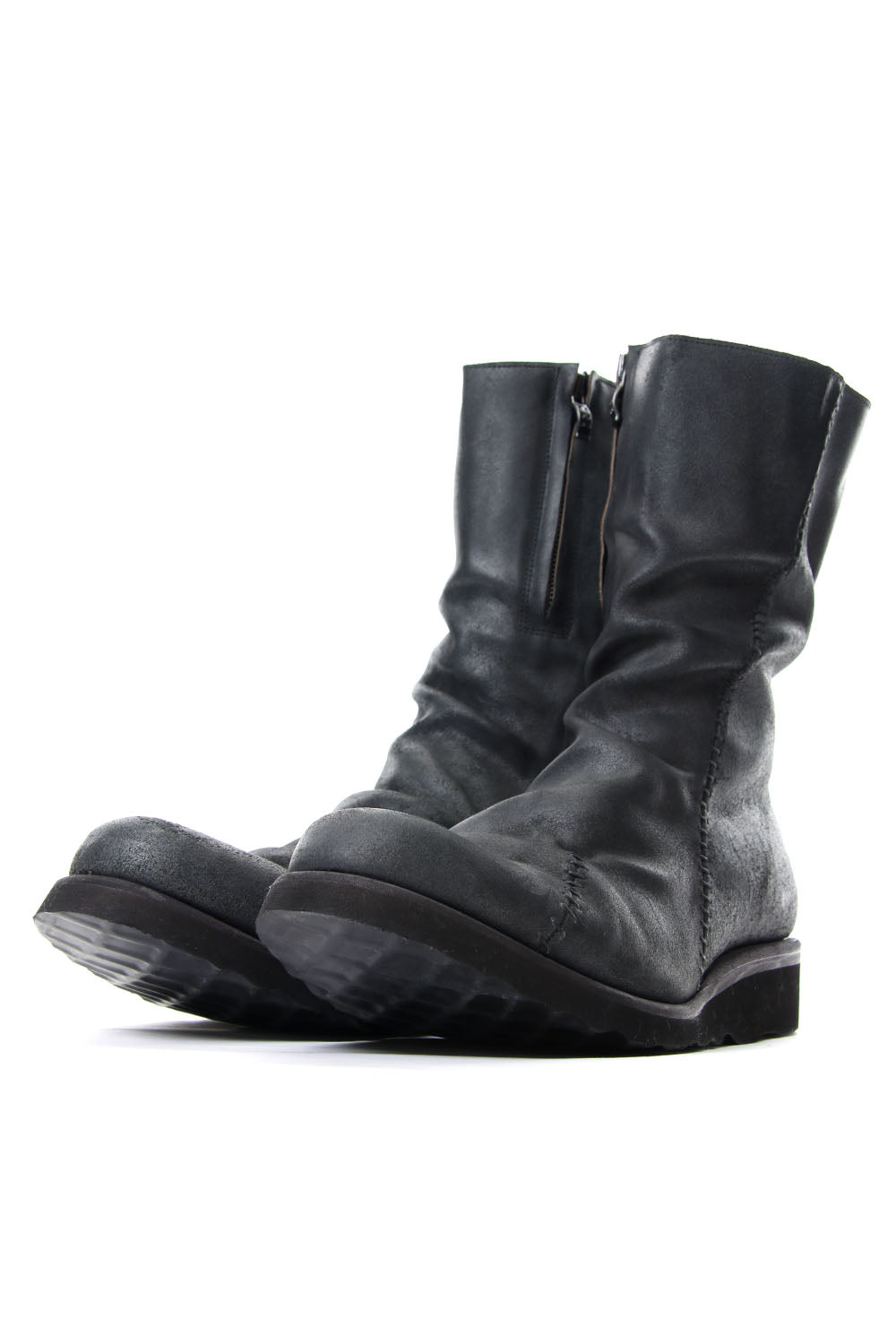 Long Boots Reverse Calf Leather (GUIDI)