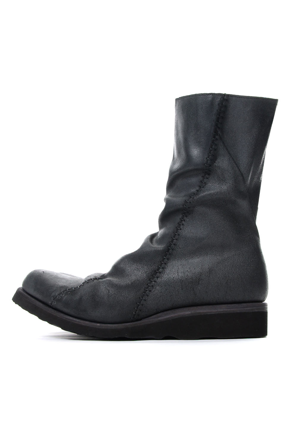 Long Boots Reverse Calf Leather (GUIDI)