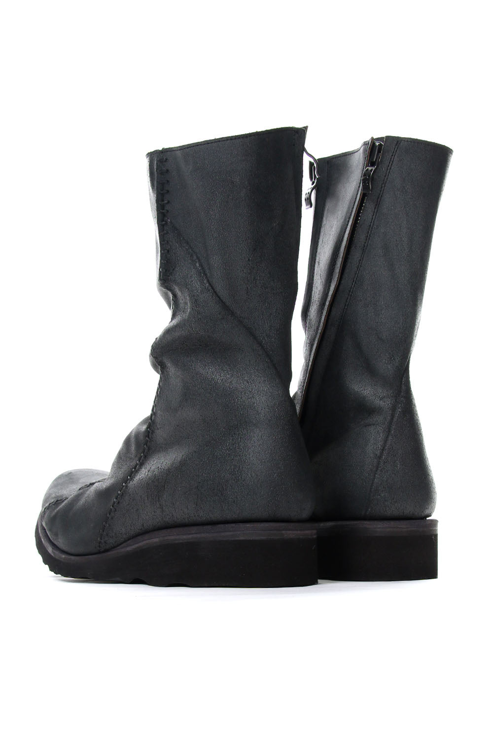 Long Boots Reverse Calf Leather (GUIDI)
