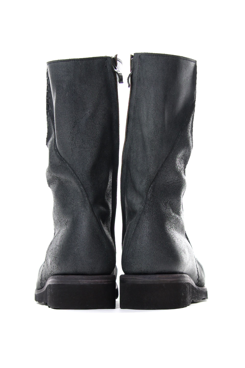 Long Boots Reverse Calf Leather (GUIDI)