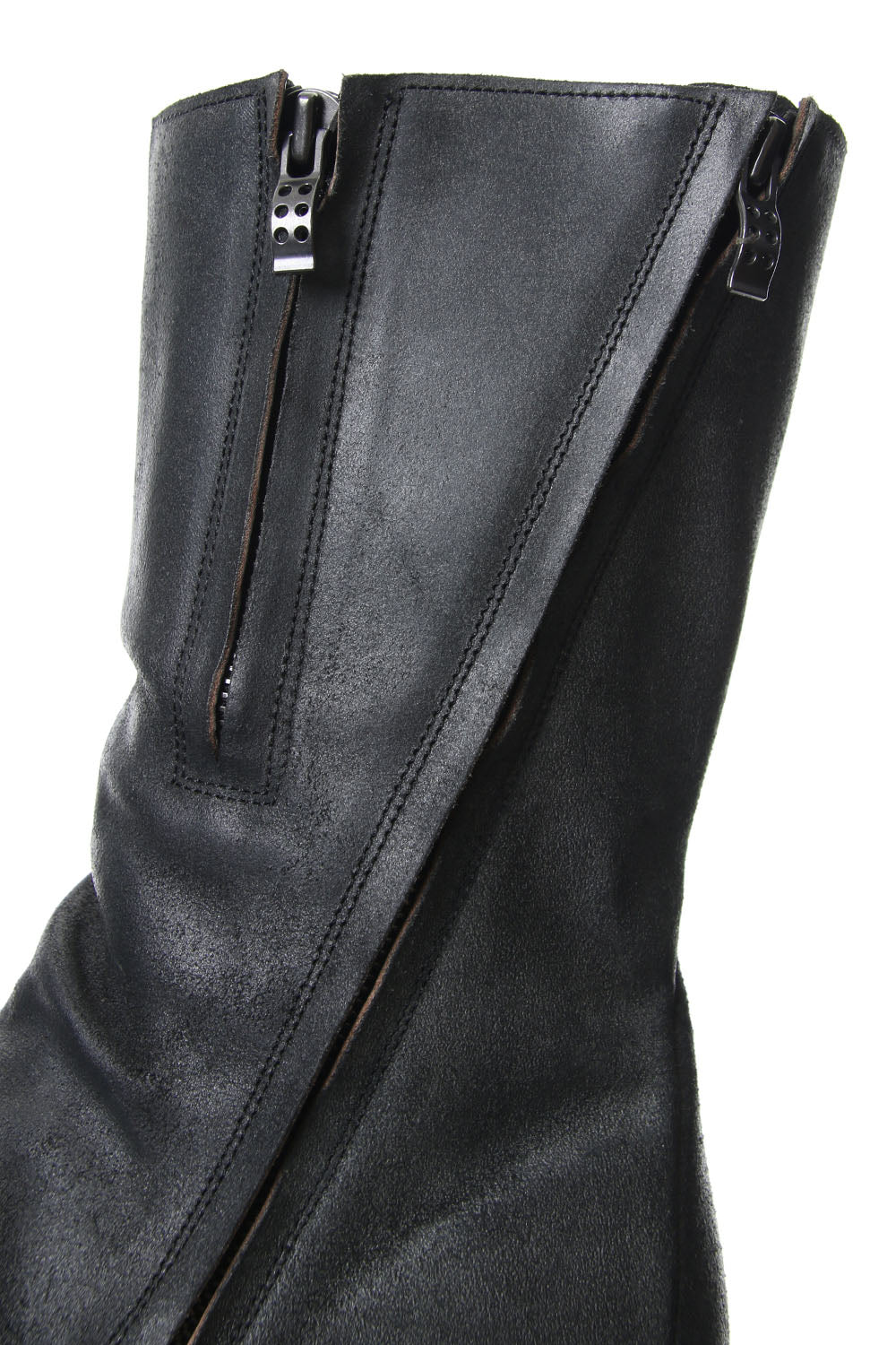 Long Boots Reverse Calf Leather (GUIDI)