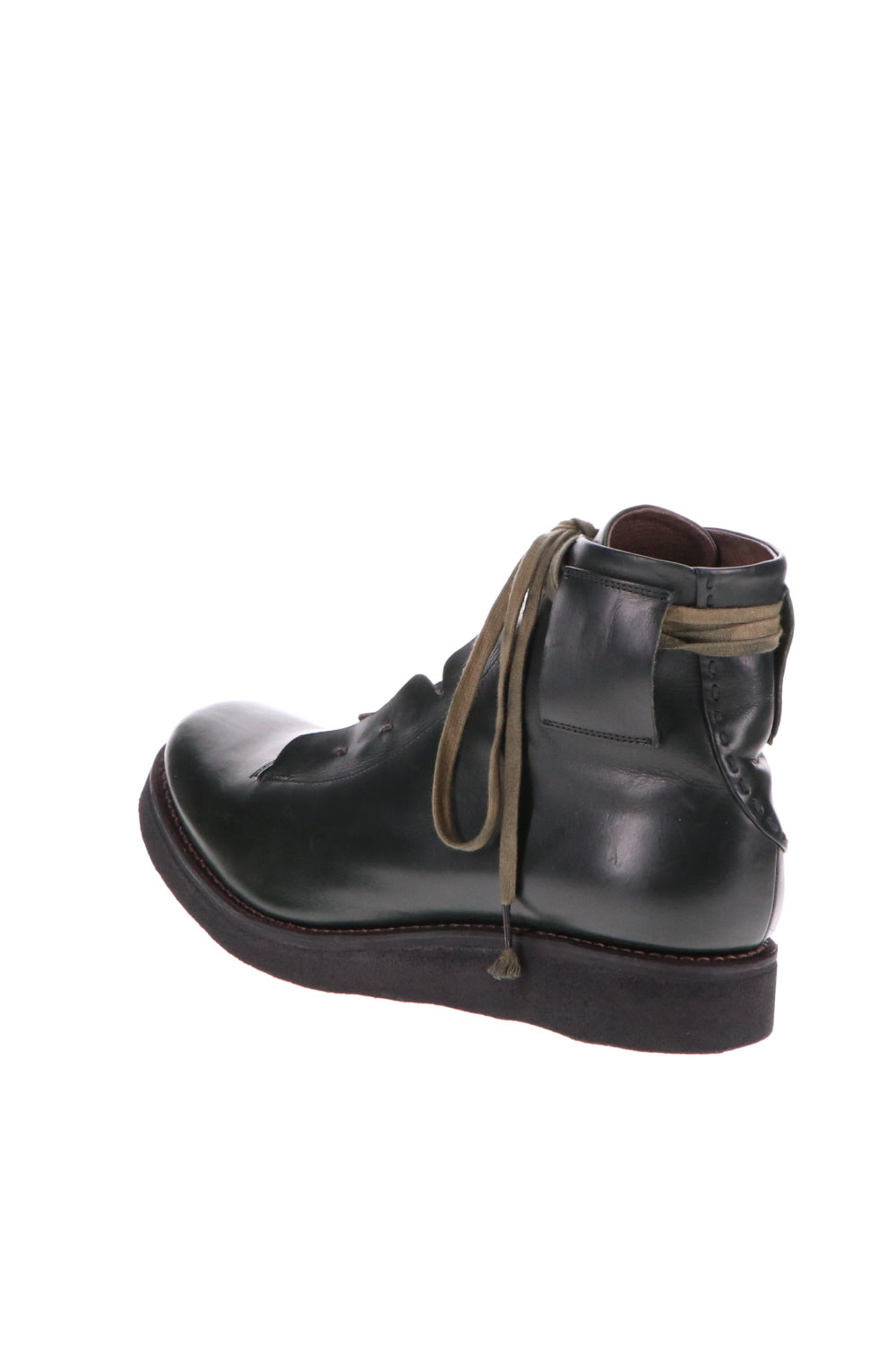 Ankle boots calf leather Dark Green