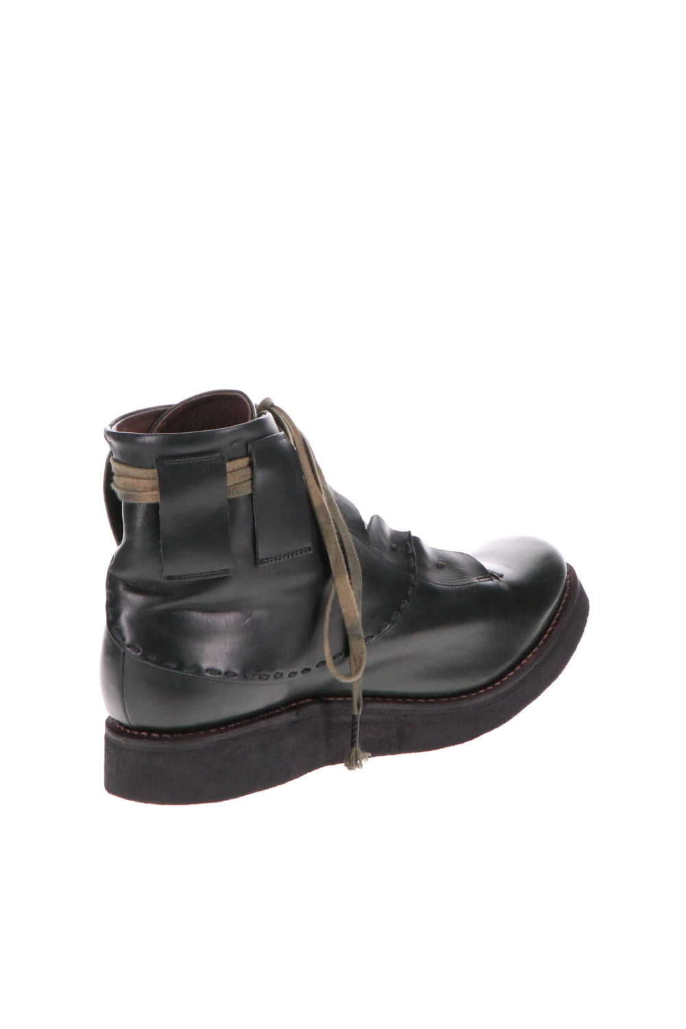 Ankle boots calf leather Dark Green