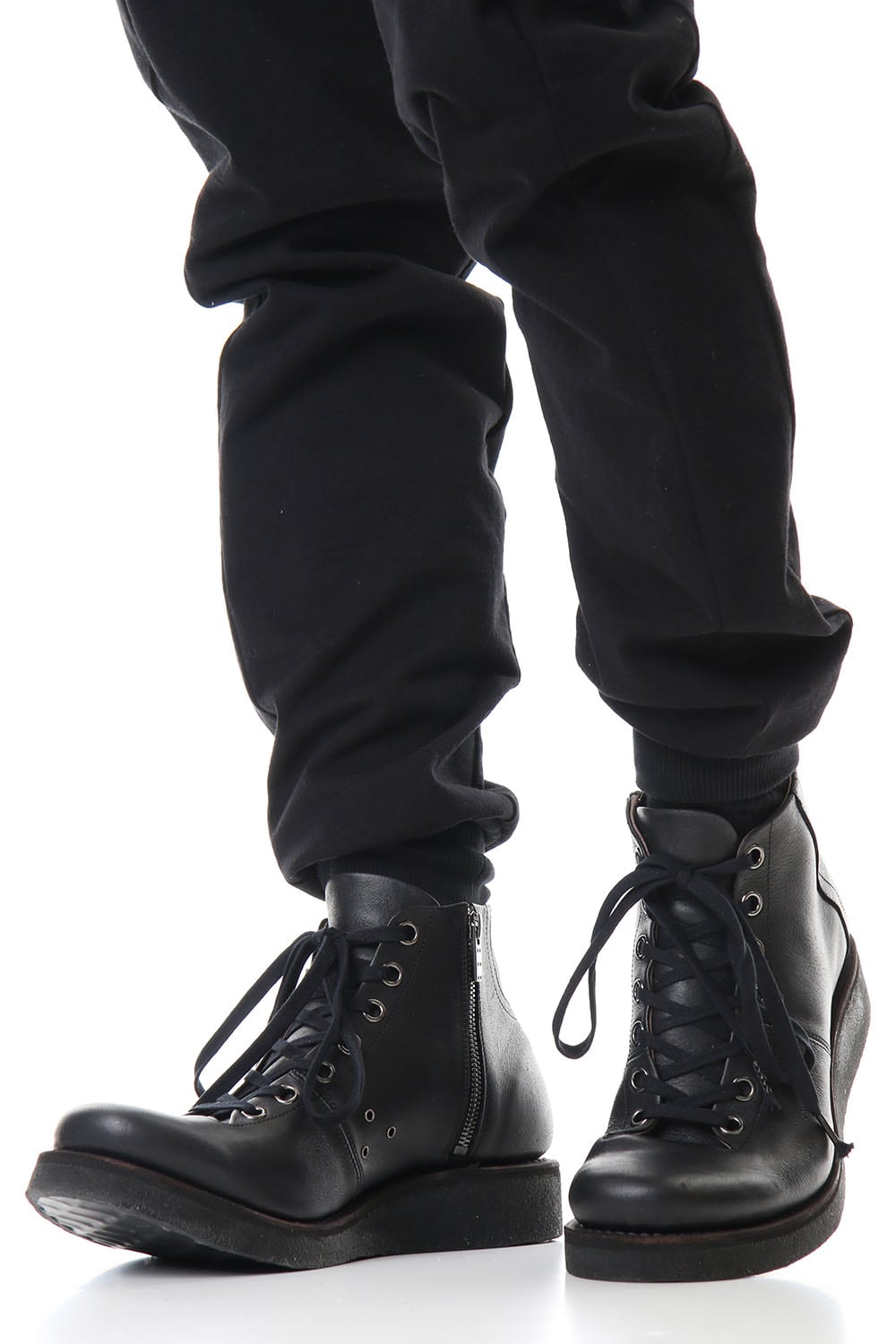 Monkey boots Kudu leather - Black