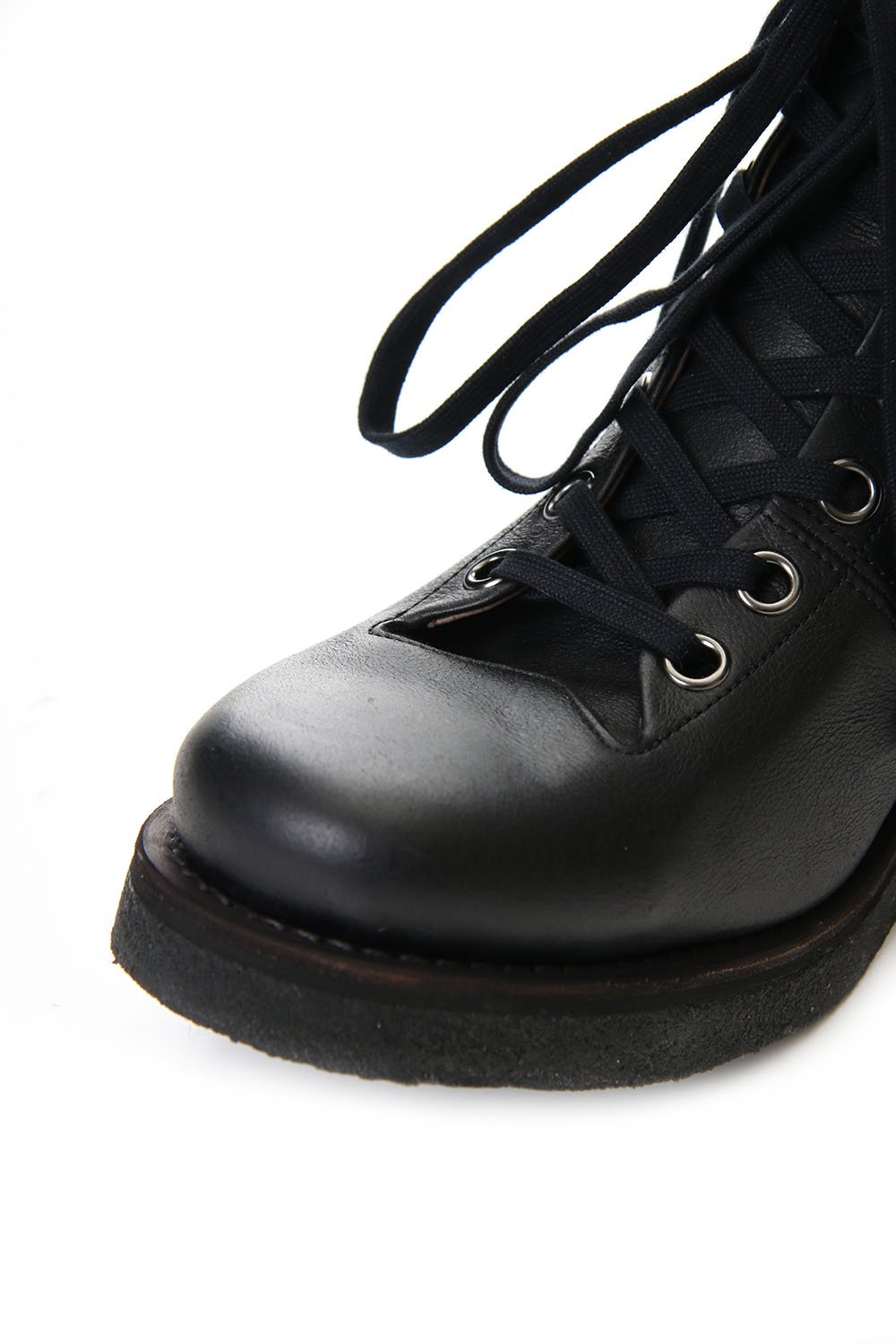 Monkey boots Kudu leather - Black
