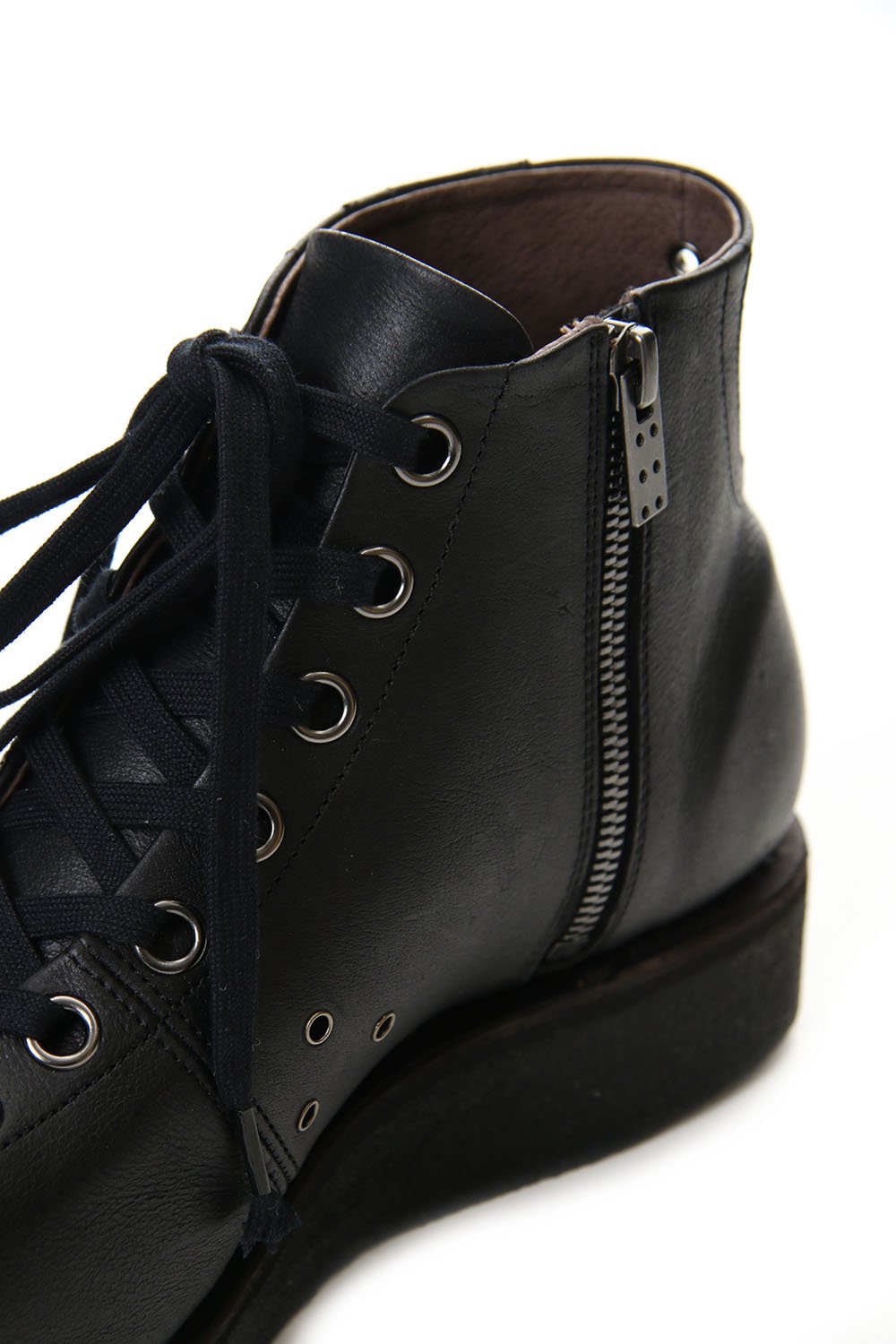 Monkey boots Kudu leather - Black