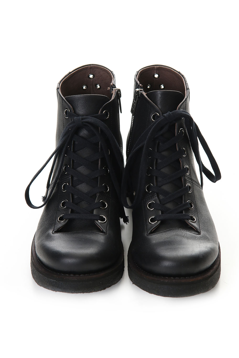 Monkey boots Kudu leather - Black