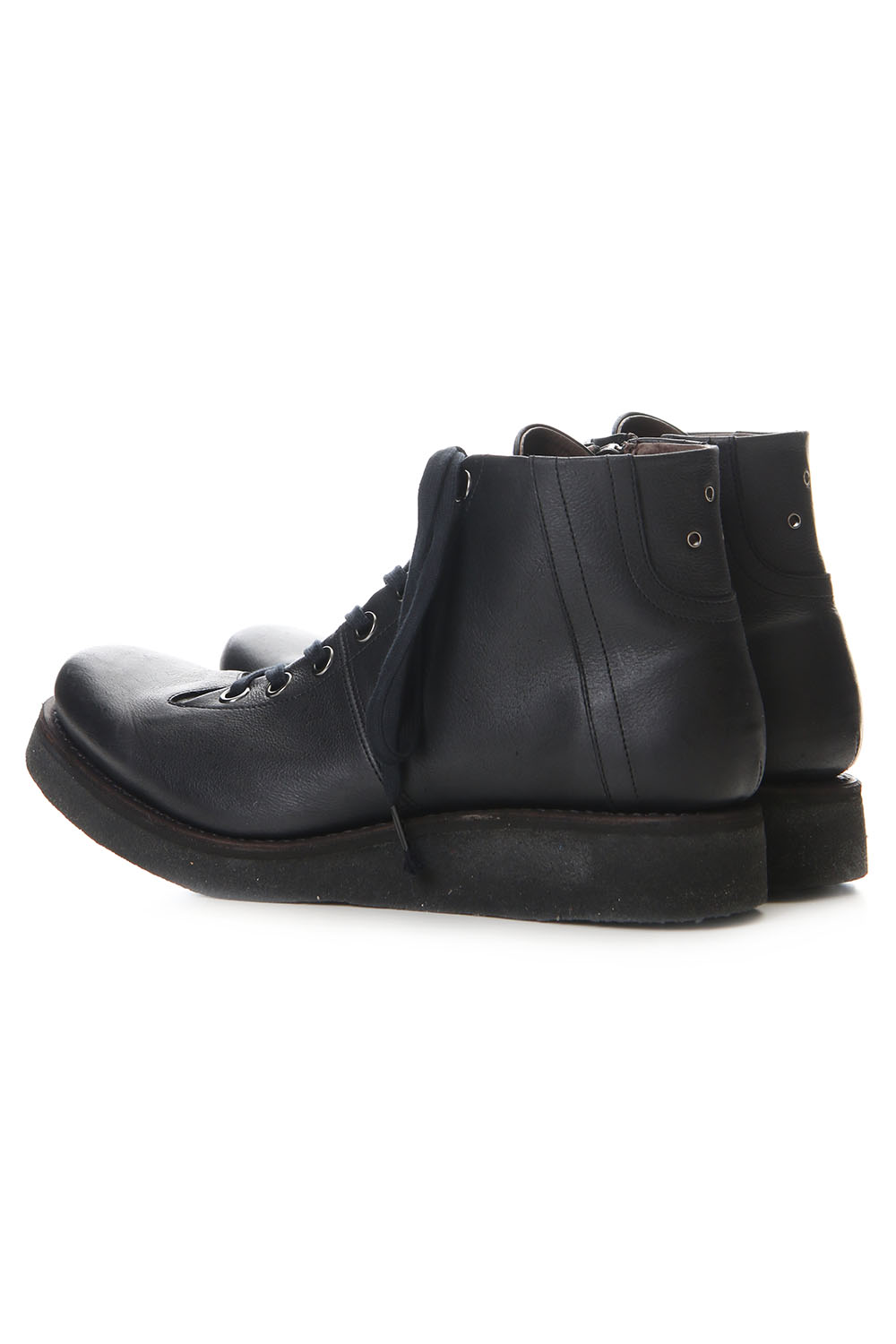 Monkey boots Kudu leather - Black