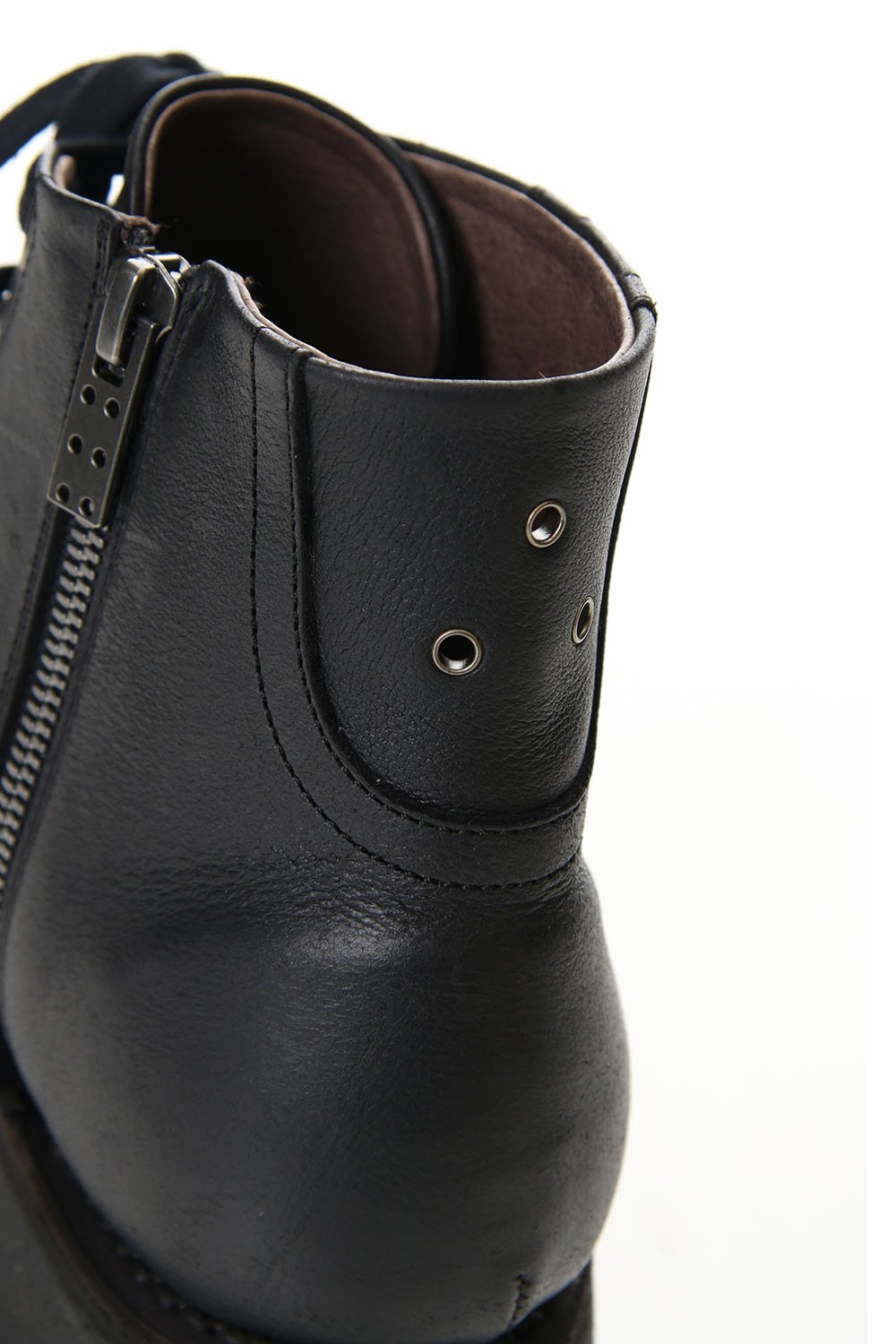 Monkey boots Kudu leather - Black