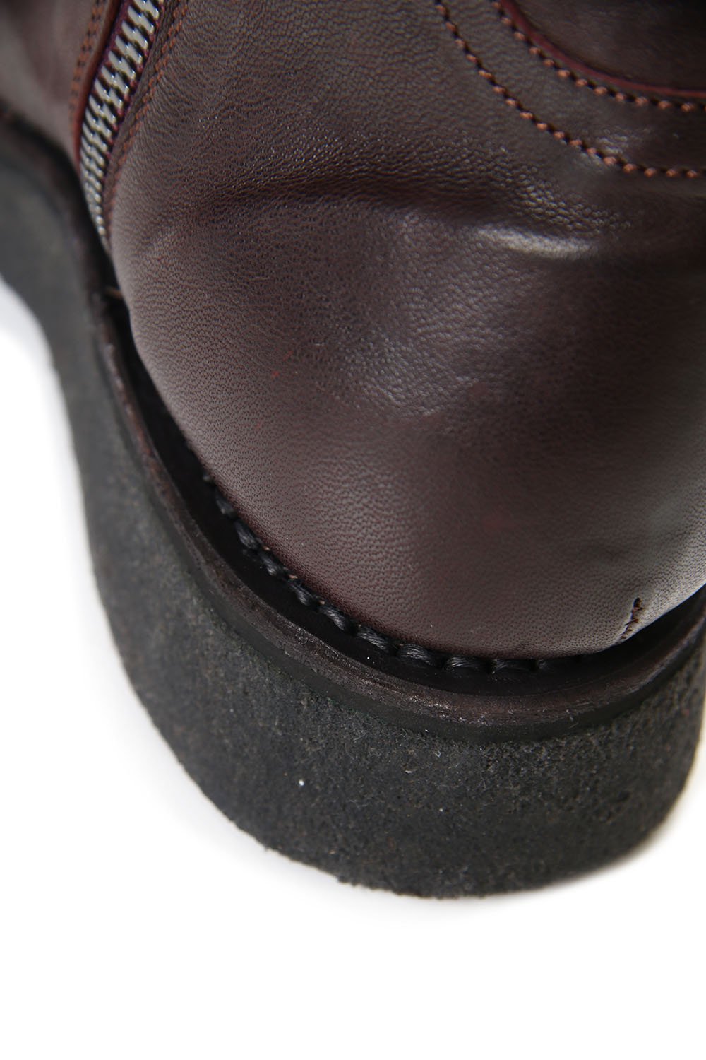 Monkey boots Horse leather - Bordeaux