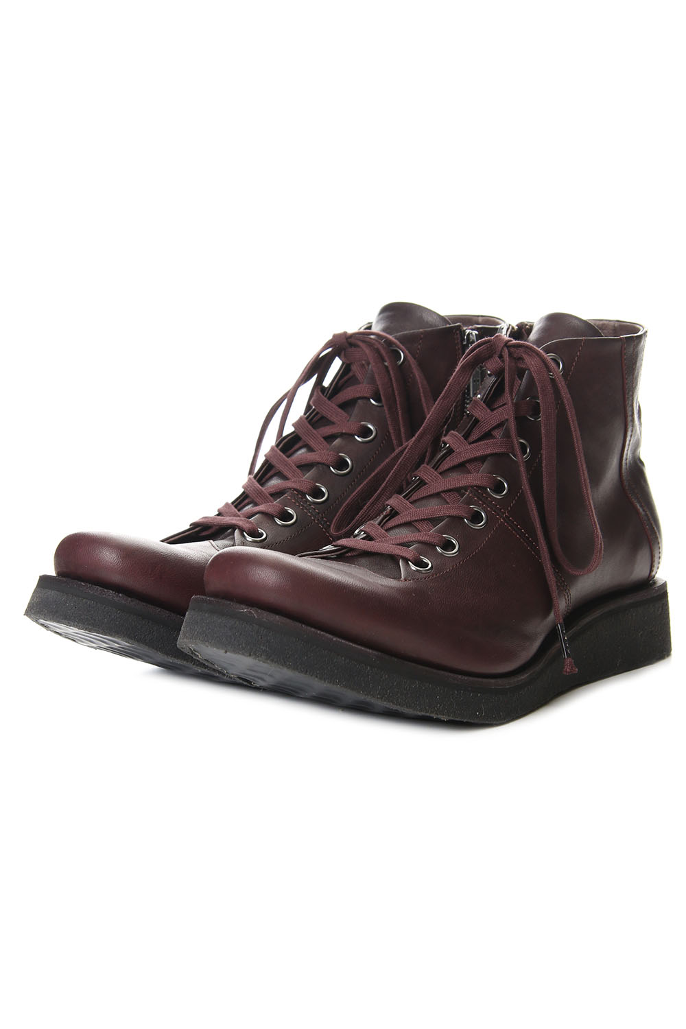 Monkey boots Horse leather - Bordeaux