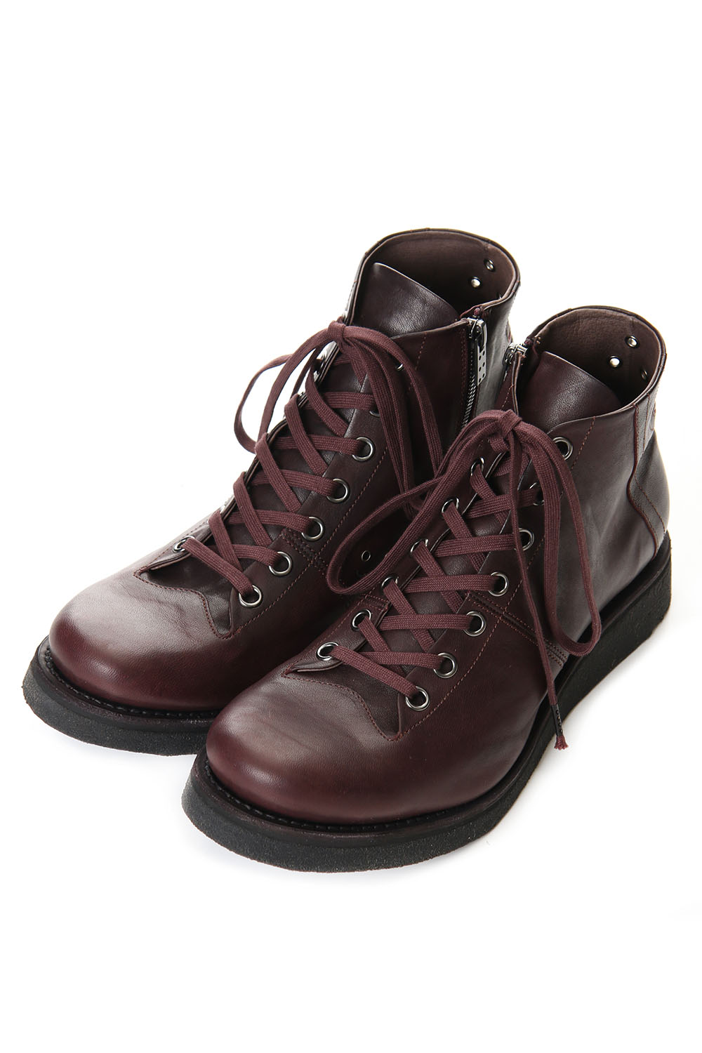 Monkey boots Horse leather - Bordeaux