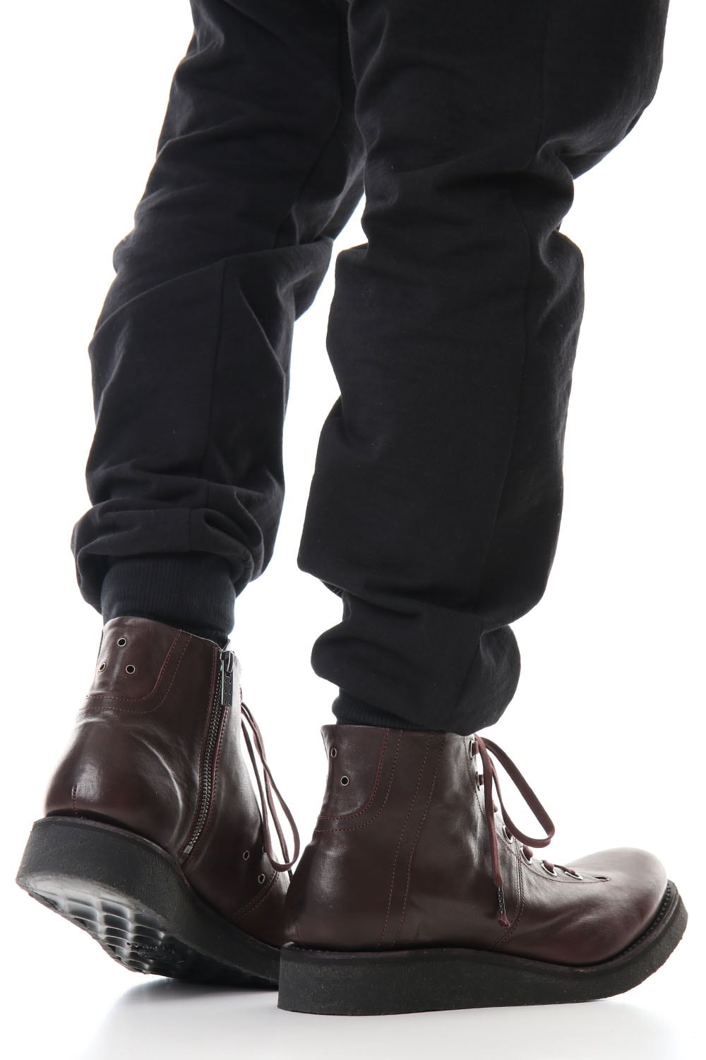 Monkey boots Horse leather - Bordeaux