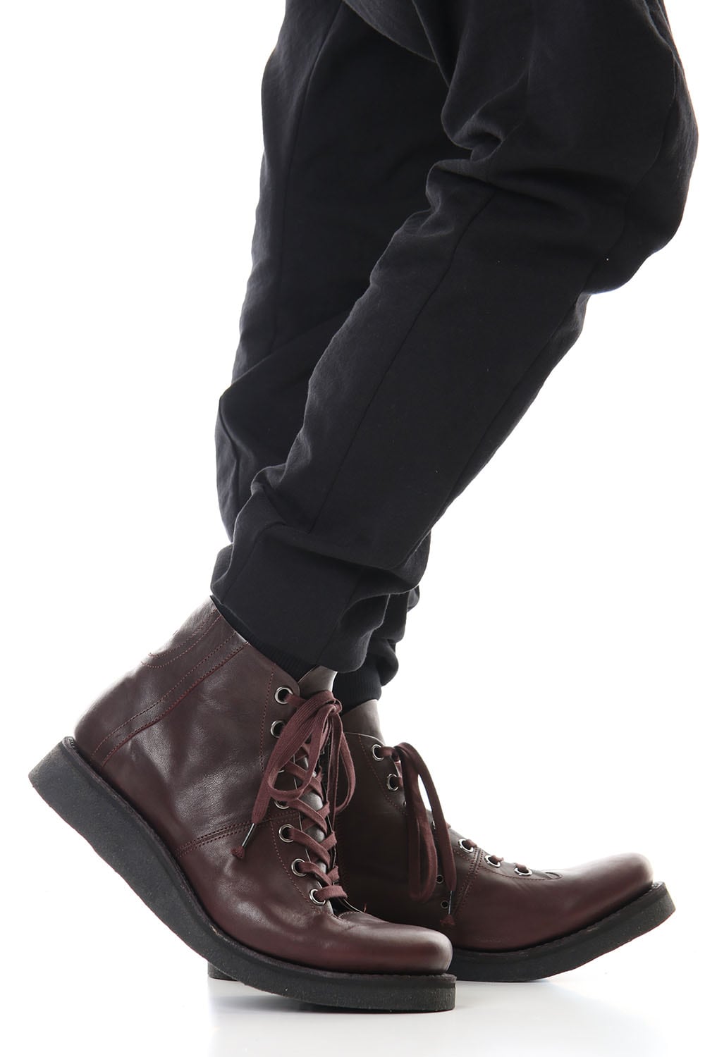 Monkey boots Horse leather - Bordeaux