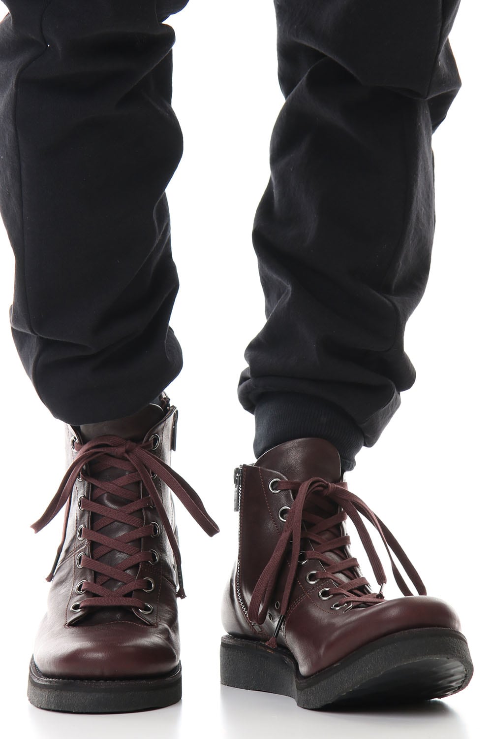 Monkey boots Horse leather - Bordeaux