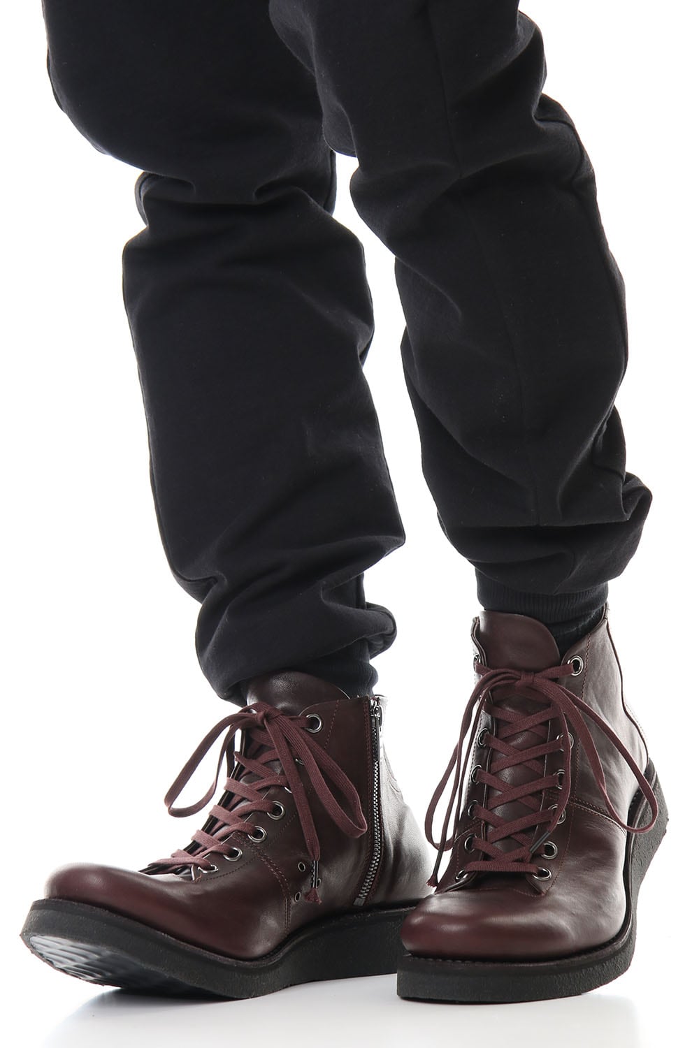Monkey boots Horse leather - Bordeaux