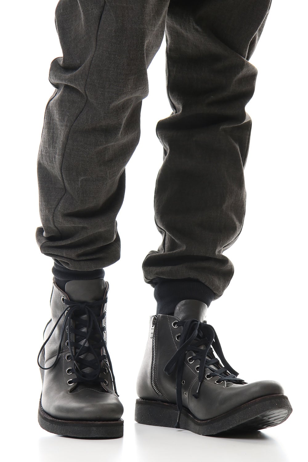 Monkey boots Horse leather - Charcoal