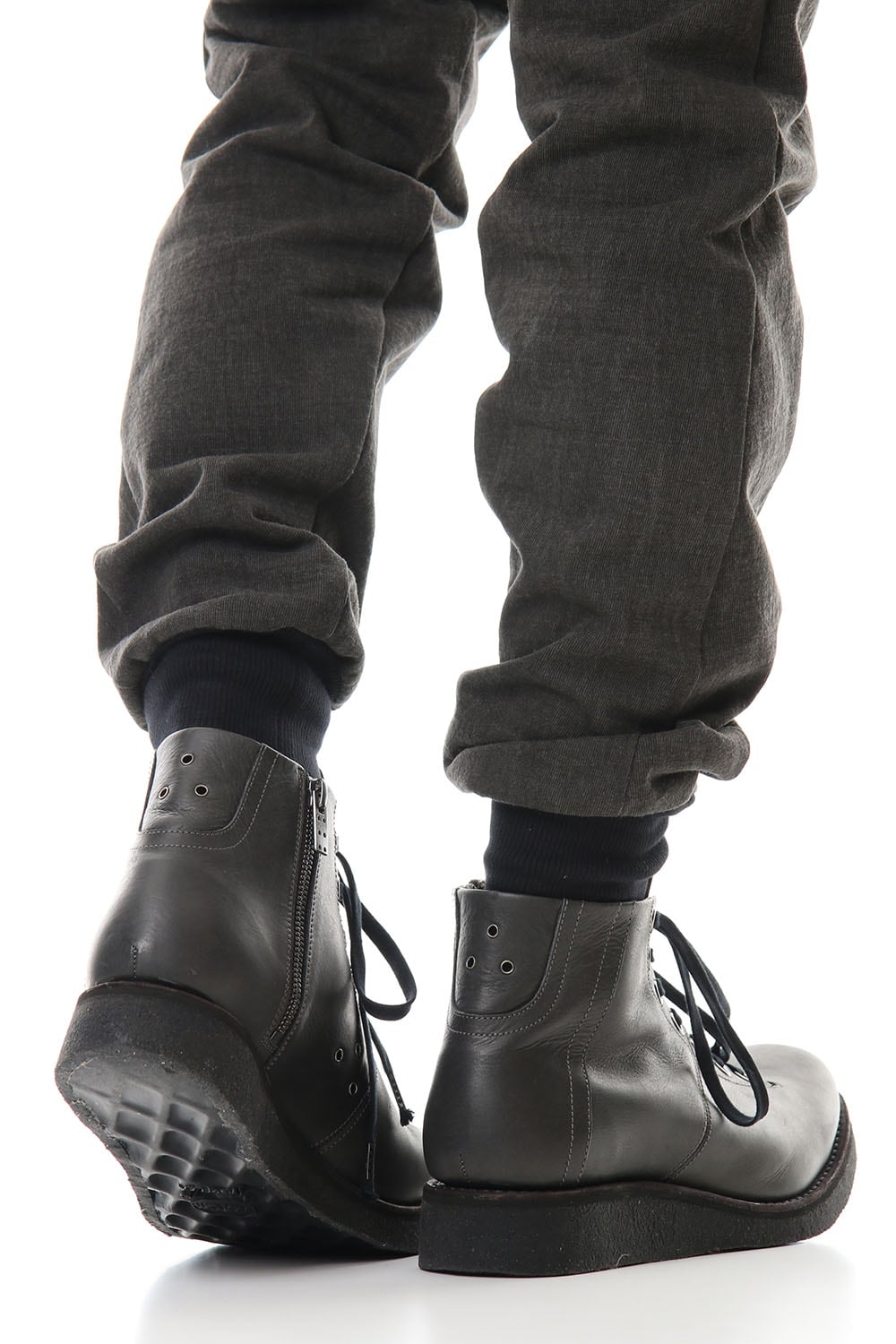 Monkey boots Horse leather - Charcoal