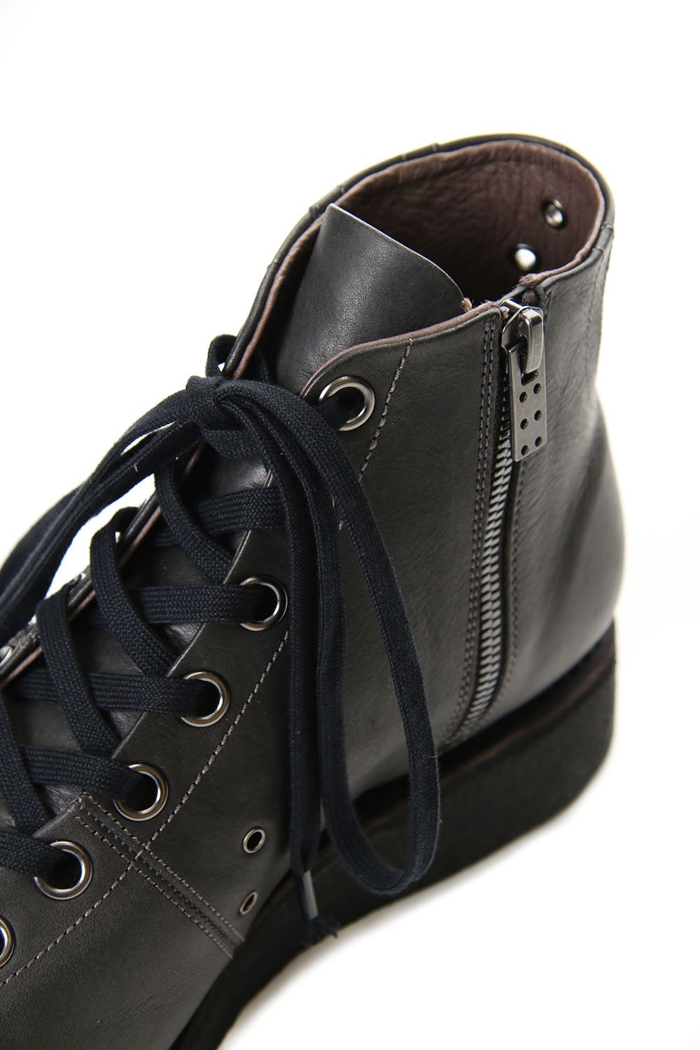 Monkey boots Horse leather - Charcoal