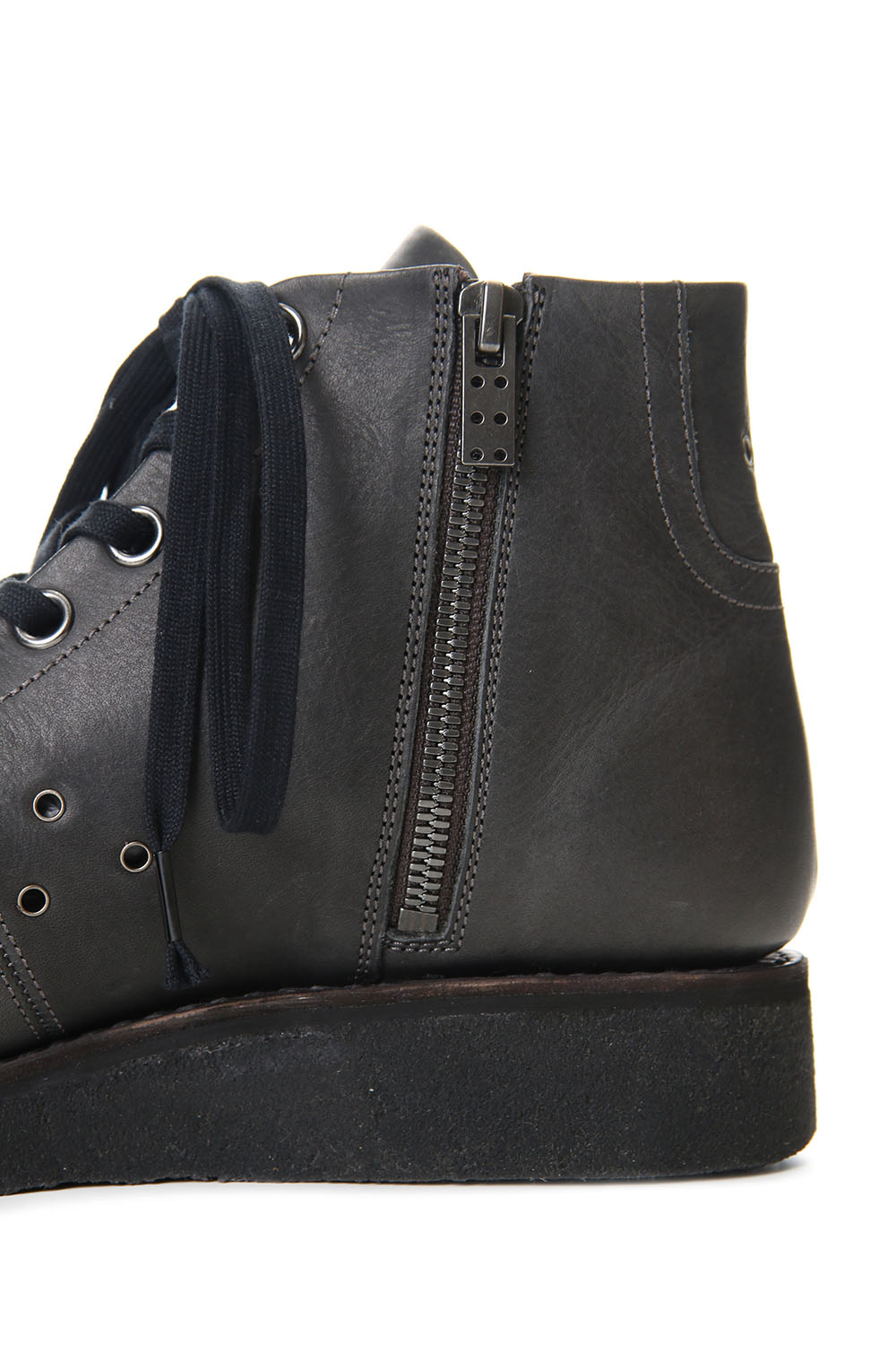 Monkey boots Horse leather - Charcoal