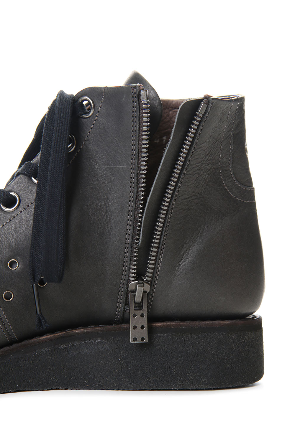 Monkey boots Horse leather - Charcoal