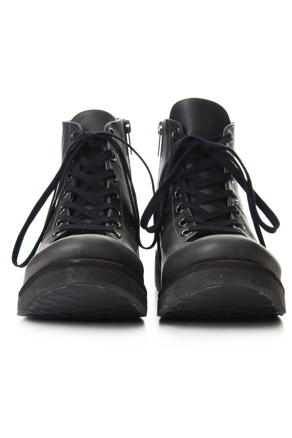 Monkey boots Horse leather - Charcoal