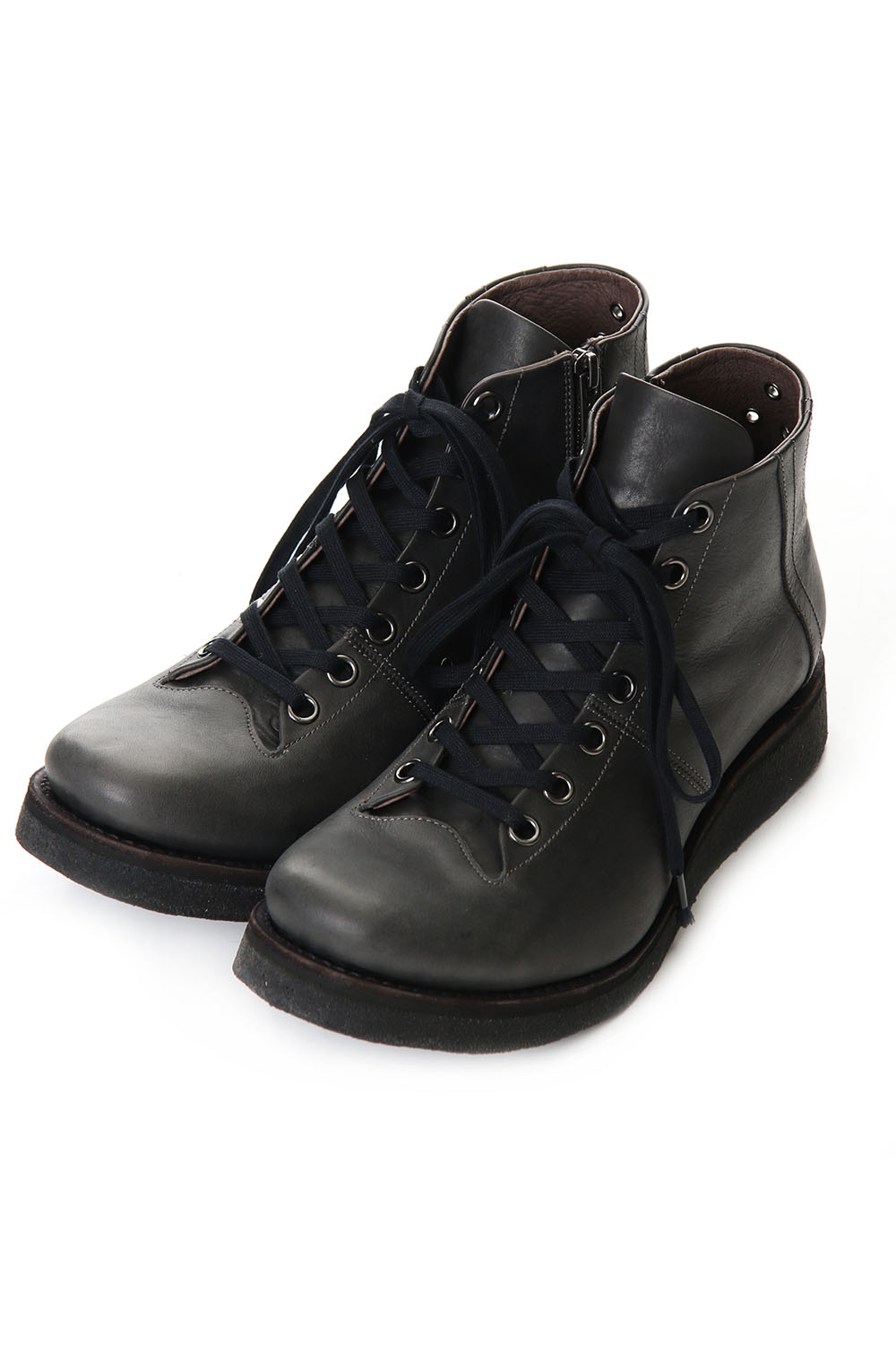 Monkey boots Horse leather - Charcoal