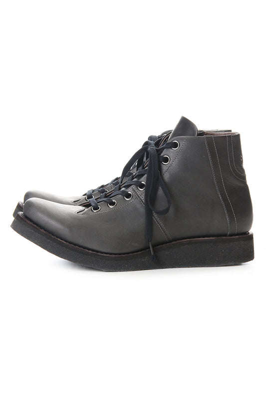 Monkey boots Horse leather - Charcoal