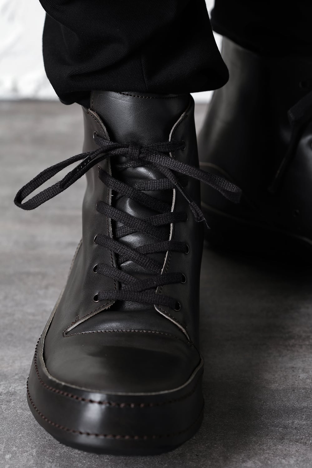 Shoes Calf leather Charcoal