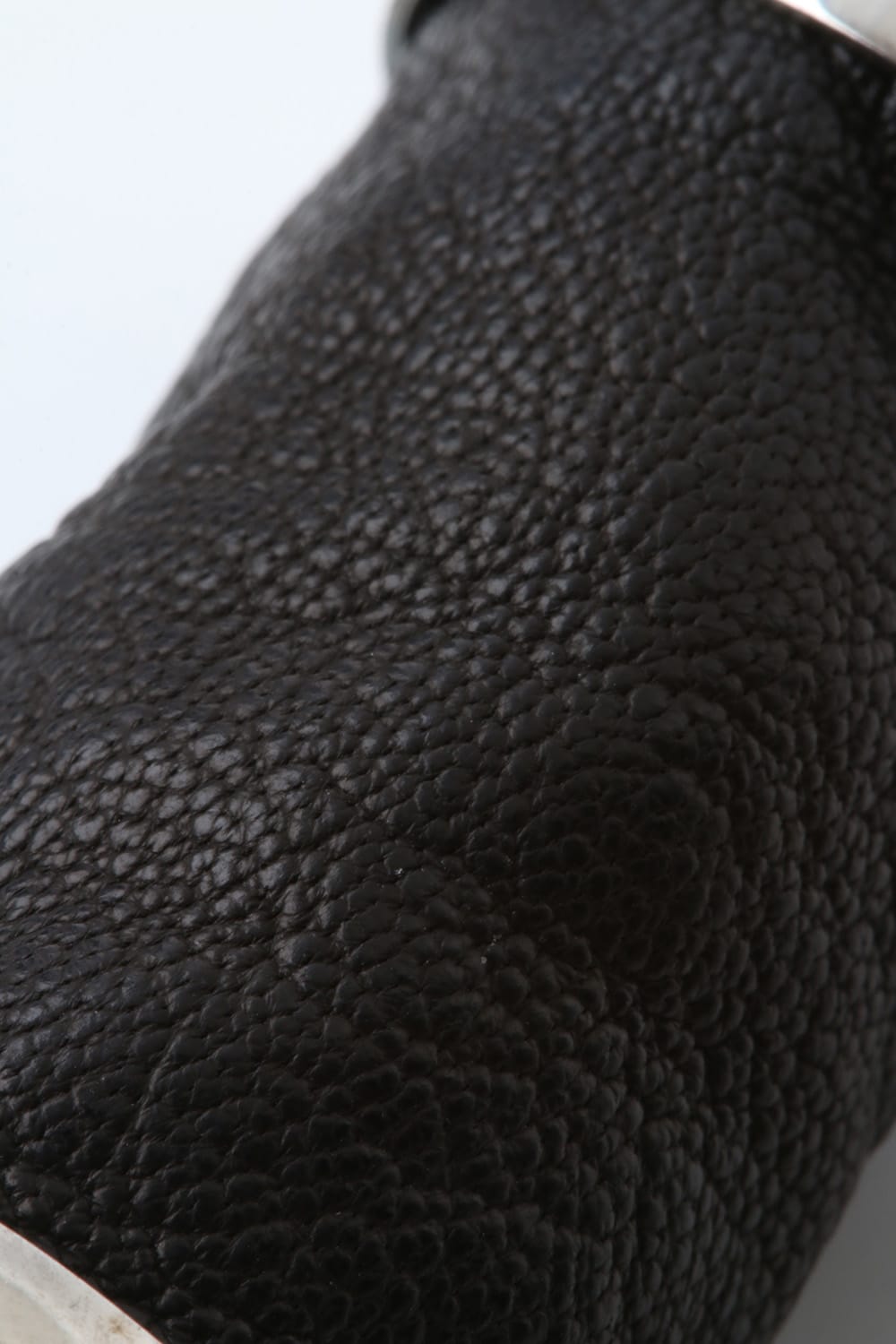 Long Leather Combination Ring