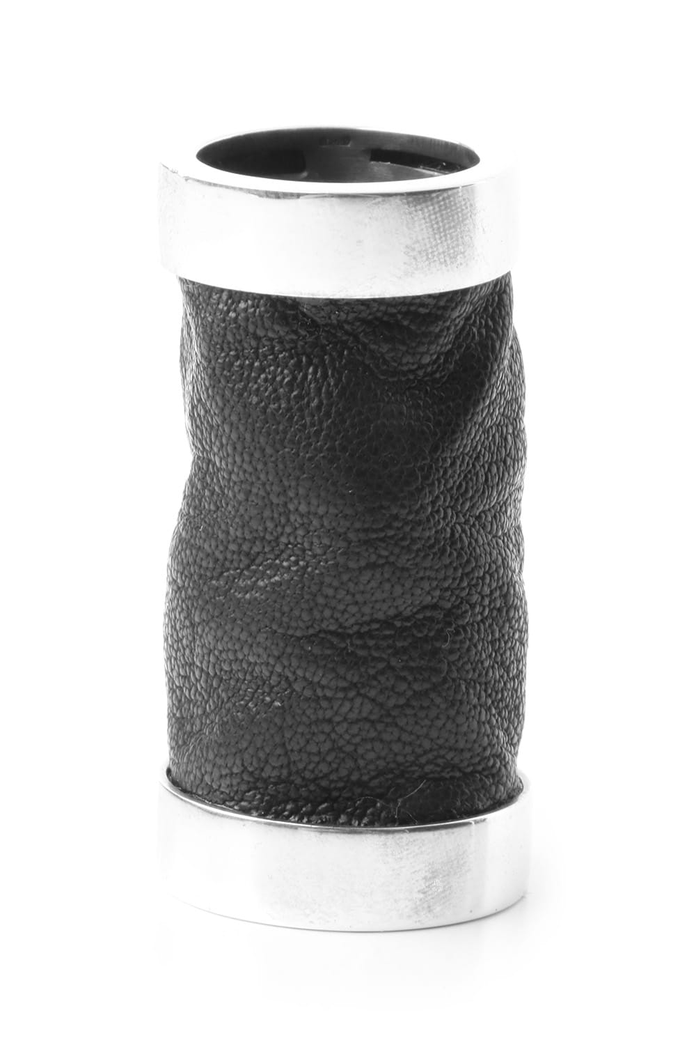 G-AN01P - Long Leather Combination Ring