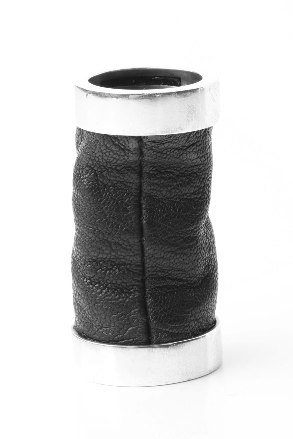 Long Leather Combination Ring