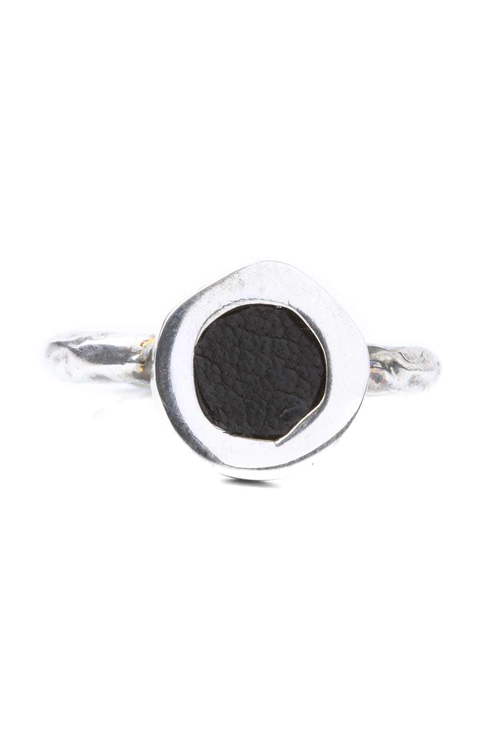 Leather College Ring
