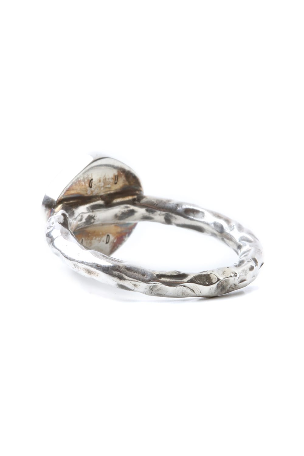 Leather College Ring