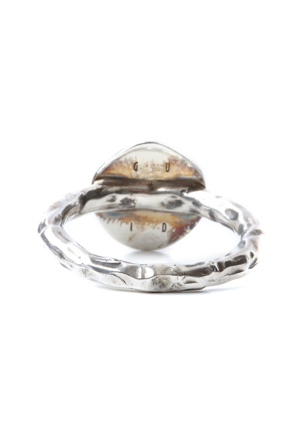 Leather College Ring