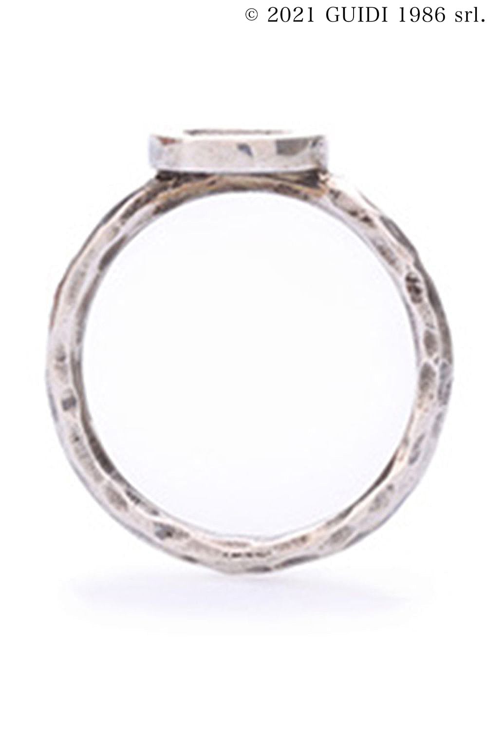 G-AN03_NANO - Round Leather Motif Ring Mini