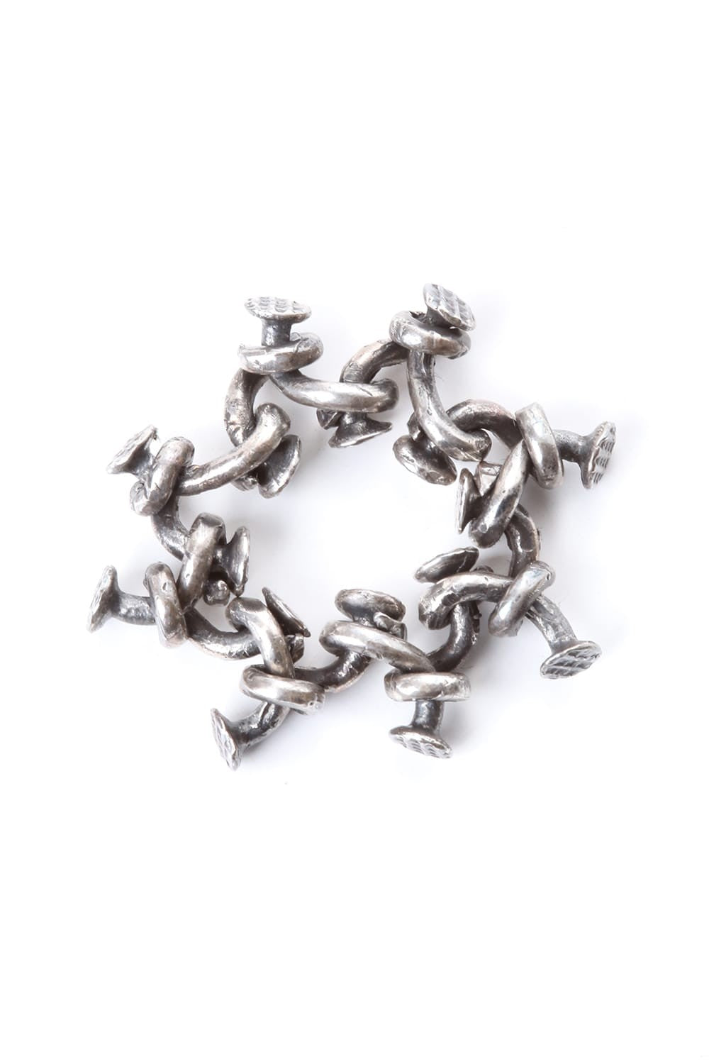 G-AN12 - Nail Chain Ring