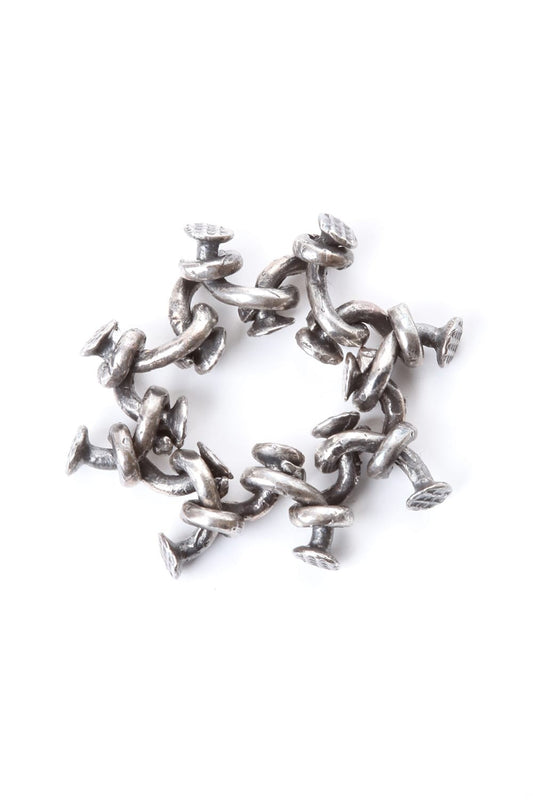 G-AN12 - Nail Chain Ring
