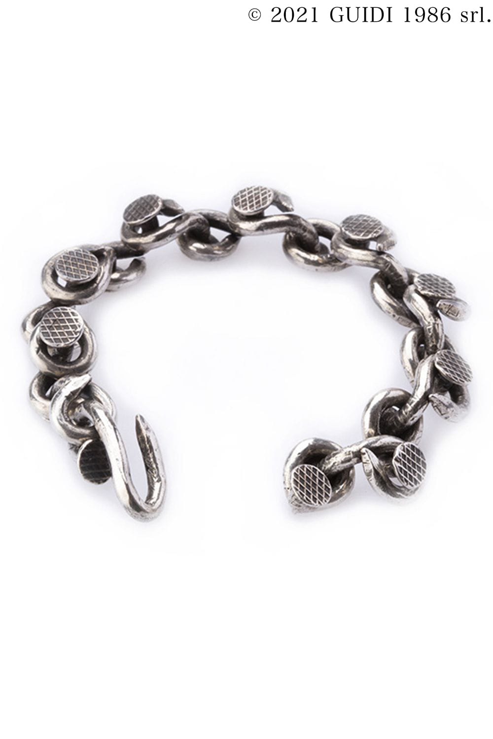 G-BR09B - Nail Chain Bracelet