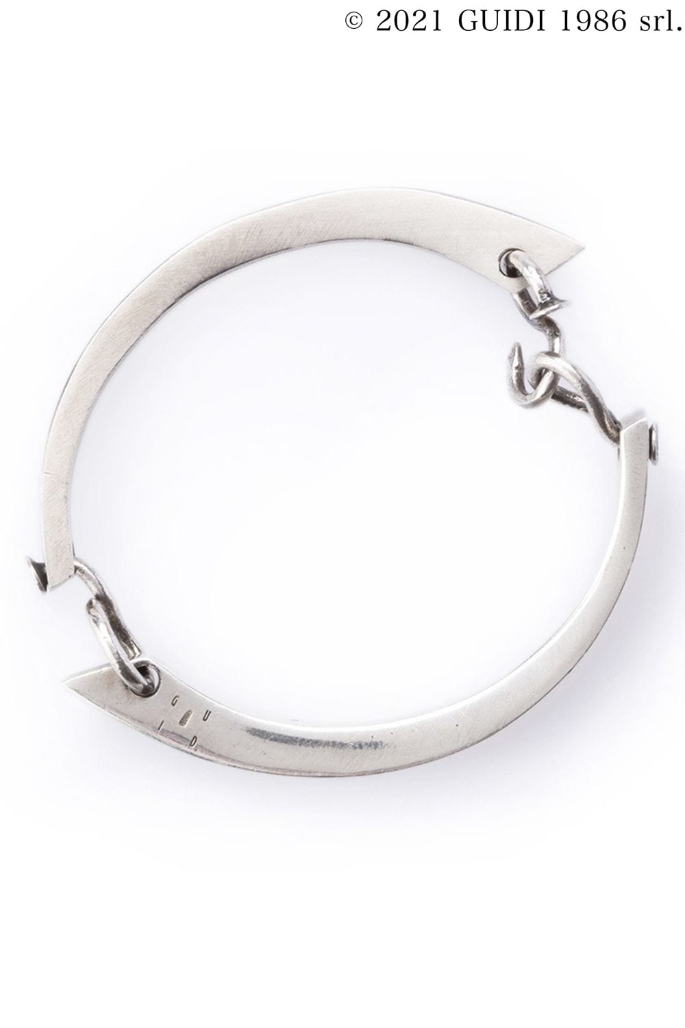 G-BR14 - CRESCENT MOON SEMIRIGID BRACELET