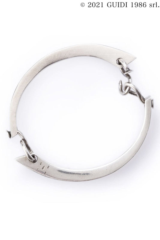 G-BR14 - CRESCENT MOON SEMIRIGID BRACELET