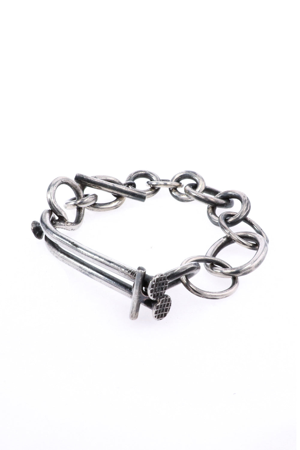 CHAIN OF NAILS BRACELET